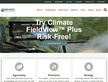 Tablet Screenshot of midwestfertilizerinc.com